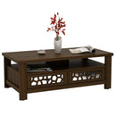 3-tier Coffee Table with 2 Drawers and 5 Support Legs by LJGDeals
