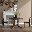 Set of 2 Wood Dining Chairs with Solid Rubber Wood Legs by LJGDeals