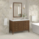 James Martin Myrrin 48" Single Bathroom Vanity, Mid-Century Walnut