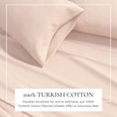 Cotton Solid Flannel Sheet - Nordic Collection by Great Bay Home