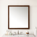 James Martin Glenbrooke 36" Mirror, Mid-Century Walnut