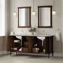 James Martin Kinnsden 72" Double Bathroom Vanity, Sable Oak