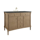 James Martin Kinnsden 48" Single Bathroom Vanity, Weathered Oak