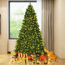 7 Feet PVC Artificial Christmas Tree with LED Lights by LJGDeals