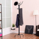 Metal Coat Rack with 12 Hooks by LJGDeals
