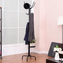 Metal Coat Rack with 12 Hooks by LJGDeals