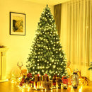 7 Feet PVC Artificial Christmas Tree with LED Lights by LJGDeals