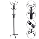Metal Coat Rack with 12 Hooks by LJGDeals