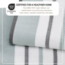 Decorative Cotton Stripe Bath Towel Set - Noelle Collection by Great Bay Home