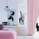 Wall Mounted Lockable Mirror Jewelry Cabinet with LED Light by LJGDeals