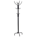 Metal Coat Rack with 12 Hooks by LJGDeals