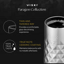 Paragon Stainless Steel Champagne Flute in Platinum