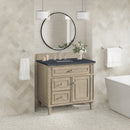 James Martin Lorelai 36" Single Bathroom Vanity, Whitewashed Oak