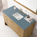 James Martin Hudson 48" Single Bathroom Vanity, Light Natural Oak