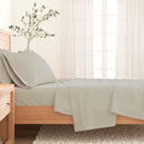 Cotton Solid Flannel Sheet - Nordic Collection