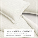 100% Cotton Honeycomb Waffle Duvet Set - Mattea Collection by Great Bay Home