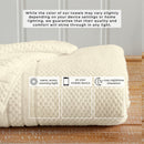 100% Cotton Checkered Jacquard Bath Towel Set - Giuliana Collection by Great Bay Home