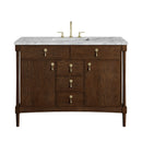 James Martin Kinnsden 48" Single Bathroom Vanity, Sable Oak