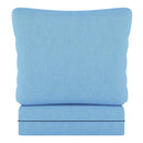 Outdoor-USA Seat and Back/Deep Seating Sofa/Loveseat Middle - Replacement Cushions