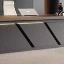Maverick · Standing L-Shaped Executive Desk, Adjustable Height by Arc Grove