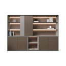 Kaithos · Office Shelves w/ Lighting & Storage by Arc Grove