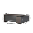 Hadley · Modern L-Shaped Executive Desk