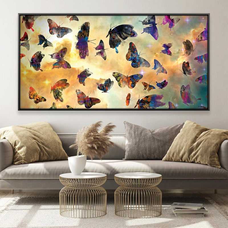 Kaleidoscope Flight Canvas