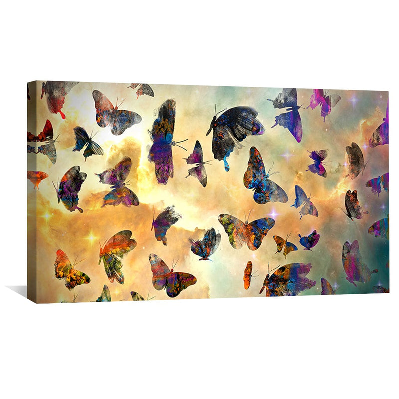 Kaleidoscope Flight Canvas