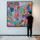 Canvas Print: "Kaleidoscopic Voyage"