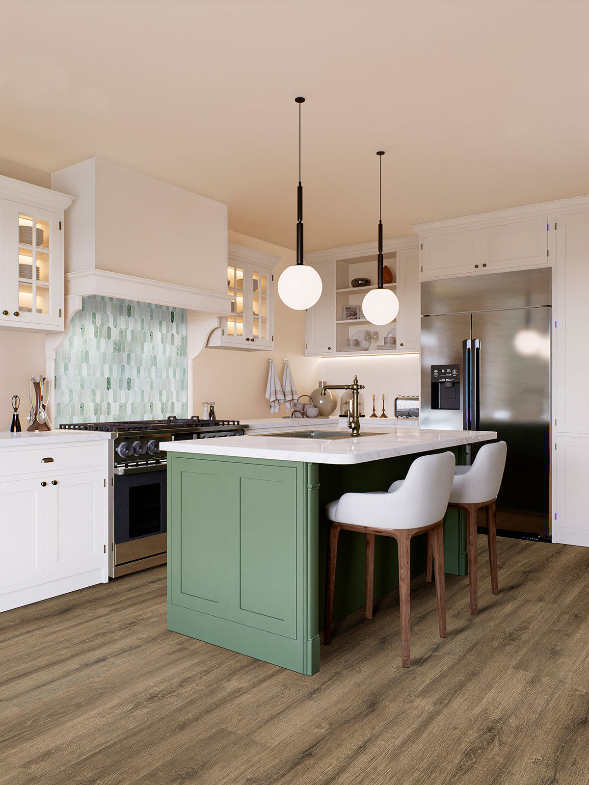 MSI Walnut Waves®Luxury Vinyl Planks, photo 9 of 23