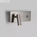 GobekUsa Kane | Nickel LED Dimmable Reading Wall Light