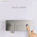 GobekUsa Kane | Nickel LED Dimmable Reading Wall Light