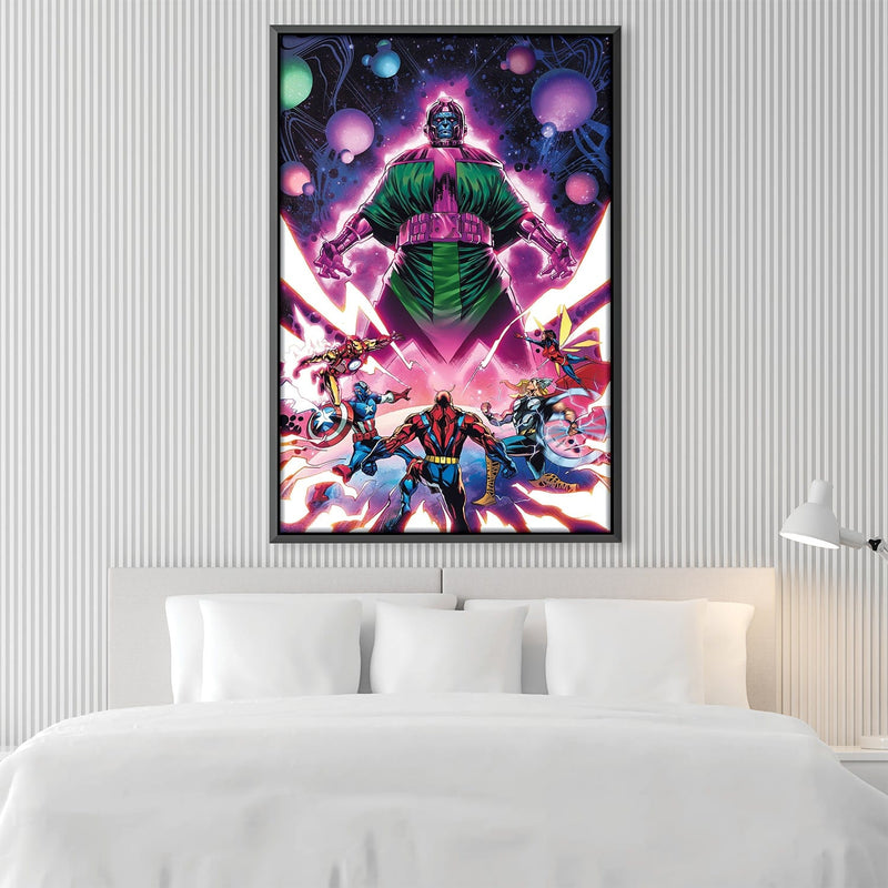 Kang vs the Avengers Canvas