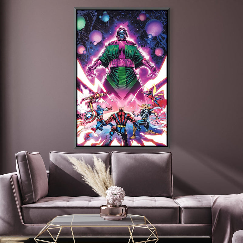 Kang vs the Avengers Canvas