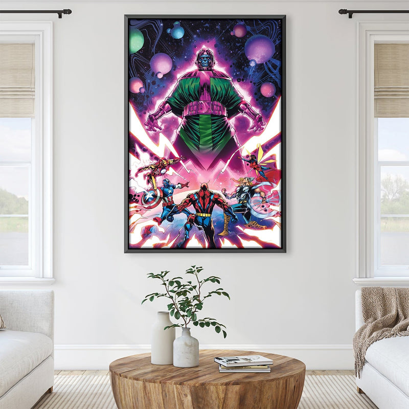 Kang vs the Avengers Canvas