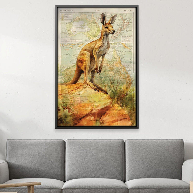 Kangaroo Canvas