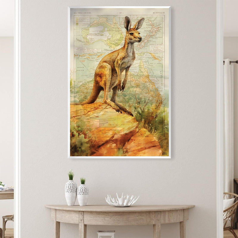 Kangaroo Canvas