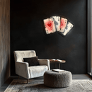 Gambit Plexiglass Neon Art, Gambit Uv Print Neon Sign, Neon Light Sign, Neon Wall Art, Neon Sign, Neon Light Sign, Neon Gifts, Housewarming