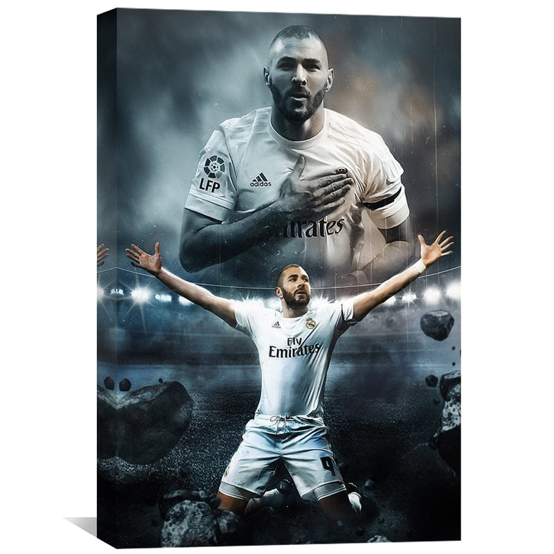 Karim Benzema Canvas