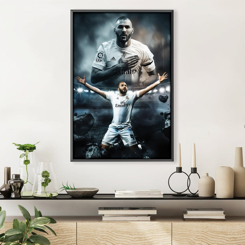 Karim Benzema Canvas