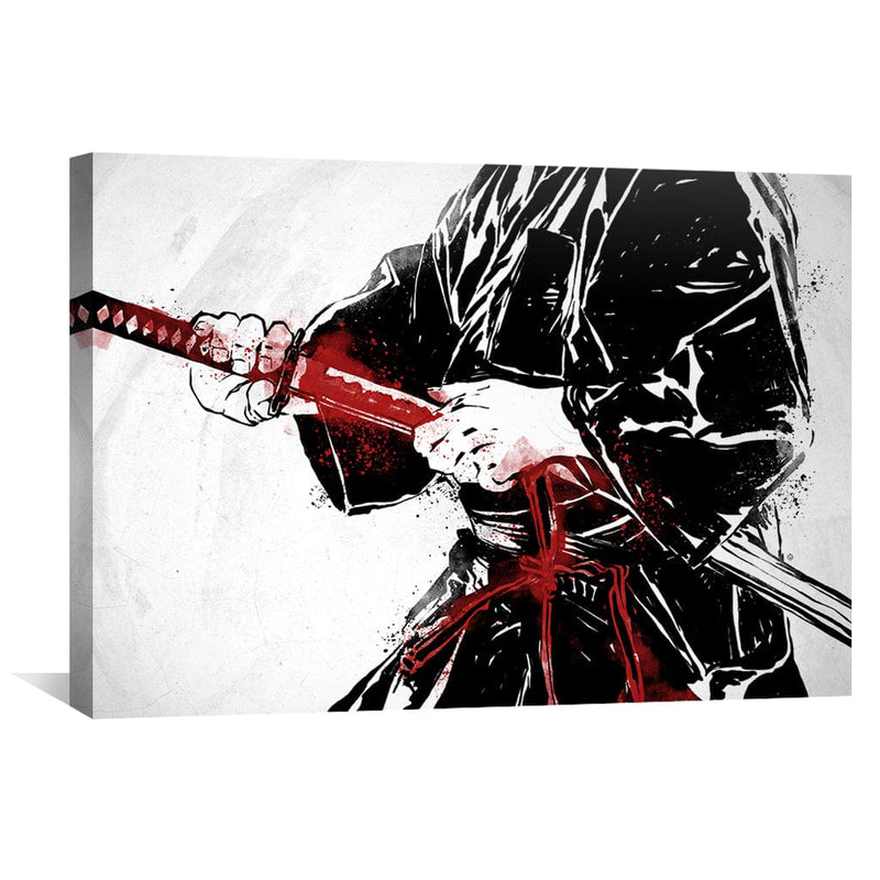 Katana Man Canvas