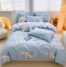 GobekUsa Kawaii Cinnamoroll Bedding Set - Cute Cartoon Dorm Decor