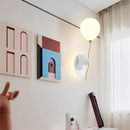 GobekUsa Bear Balloon Wall Light: Kawaii Cartoon Lamp for Children's Room & Bedroom