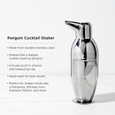 Irving Stainless Steel Penguin Cocktail Shaker by Viski