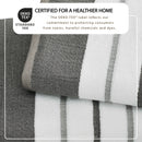 Decorative Cotton Stripe Bath Towel Set - Noelle Collection by Great Bay Home