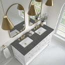 James Martin Breckenridge 60" Double Bathroom Vanity, Bright White