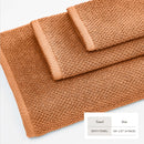 Cotton Textured Bath Towel Set - Acacia Collection by Great Bay Home