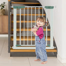 30-32.5 Inch Wide Safety Gate with 30 Inch Scientific Height by LJGDeals