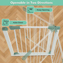 30-32.5 Inch Wide Safety Gate with 30 Inch Scientific Height by LJGDeals