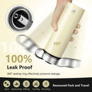 22 Oz Double-walled Insulated Stainless Steel Water Bottle with 2 Lids and Straw by LJGDeals